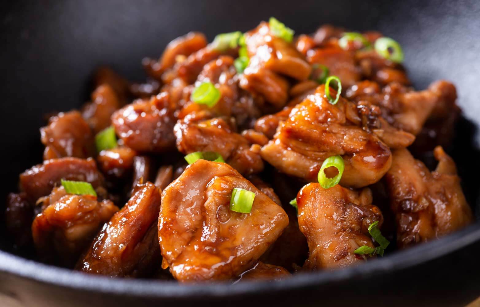 Bourbon chicken