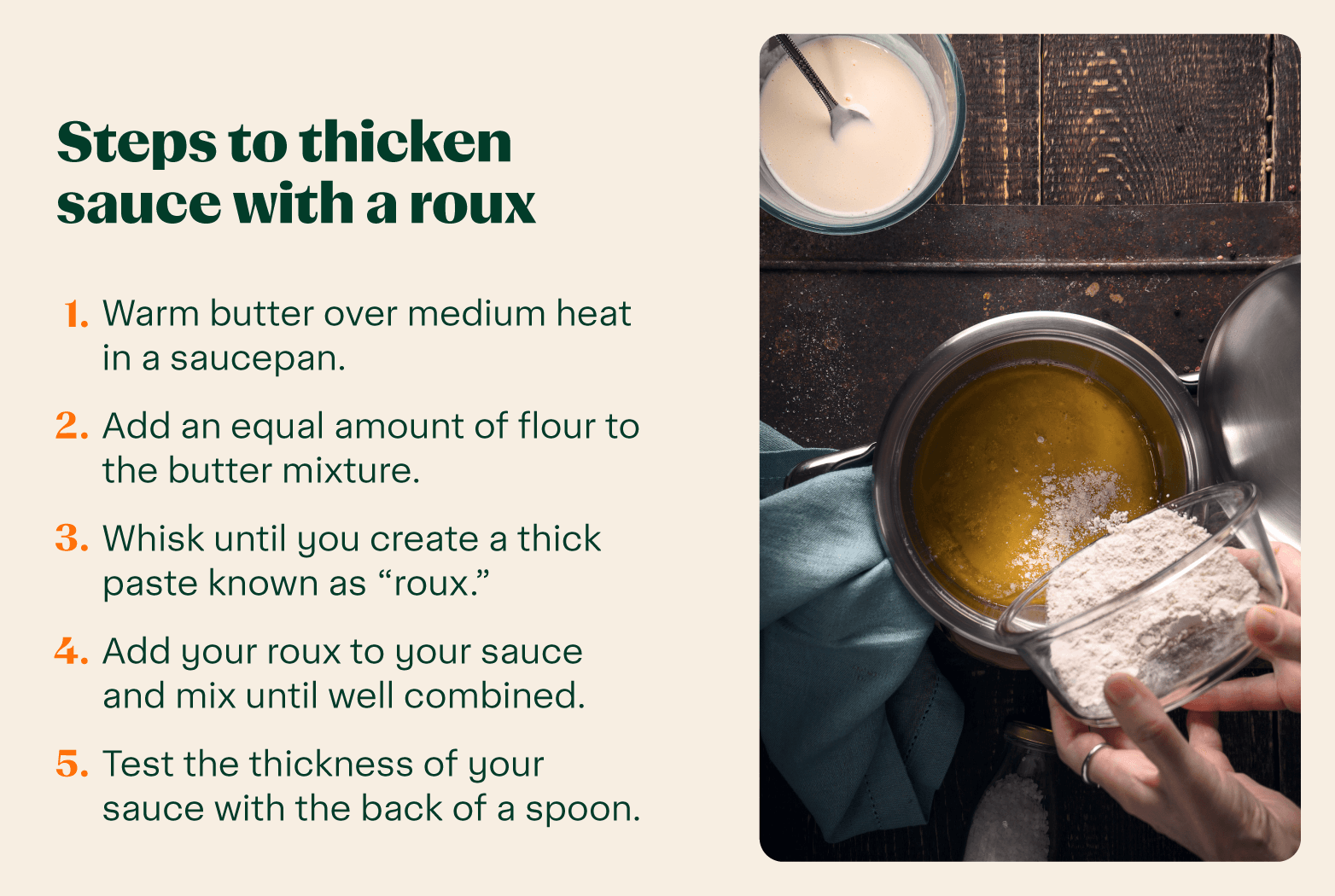 How to Make a Roux {For Thickening Sauces!}