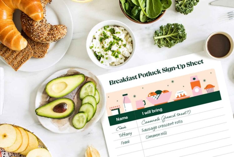 31 Breakfast Potluck Ideas for Large Groups – Instacart