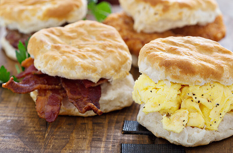 Open-Face Egg Sandwiches with Bacon, Avocado, & Sriracha Aioli