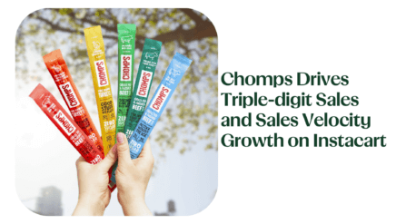 Chomps Drives Triple-digit Sales and Sales Velocity Growth on Instacart