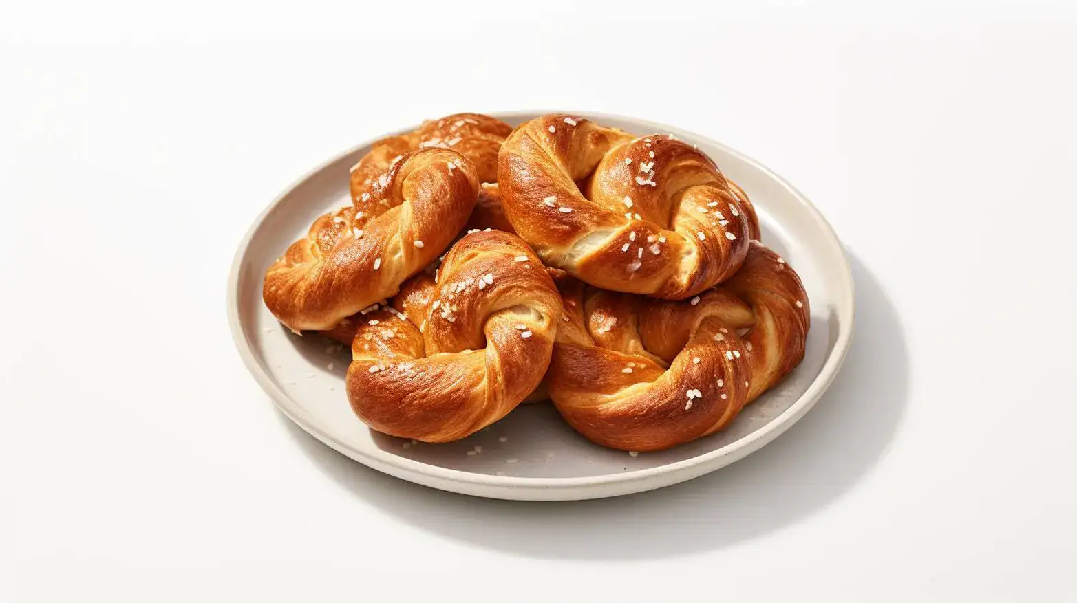 homemade soft pretzels