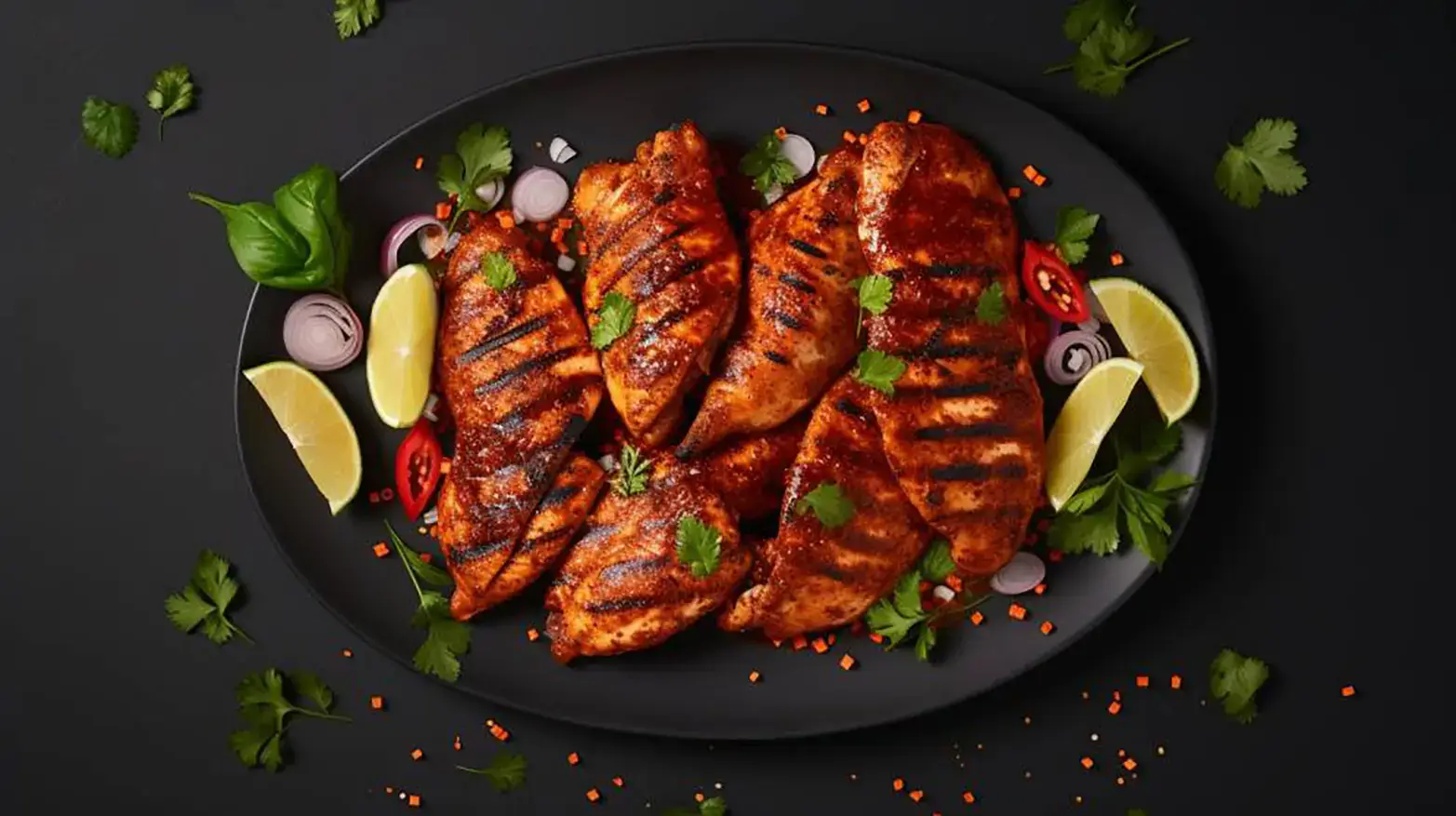 grilled barbecue chicken