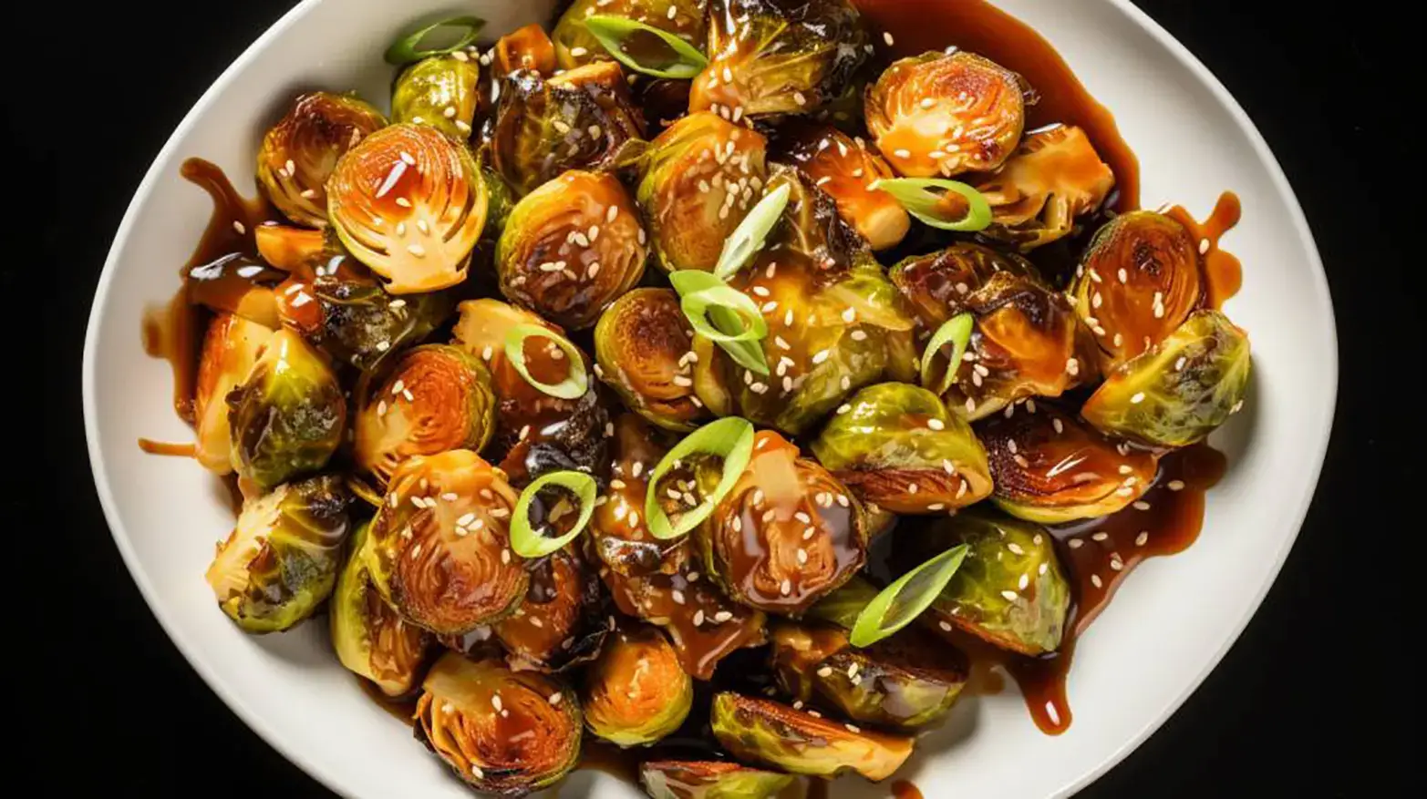 honey glazed brussels sprouts