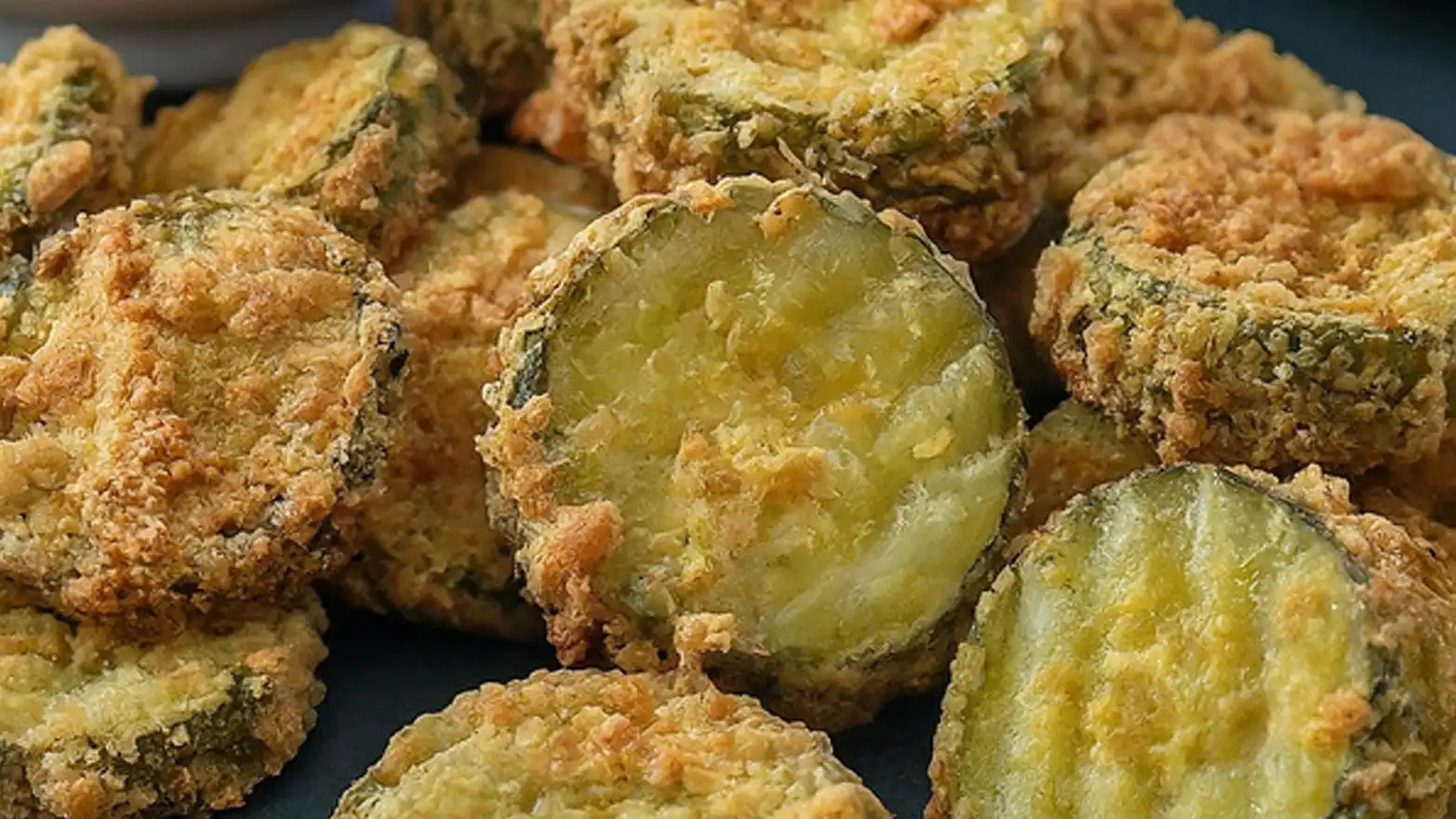 deep-fried pickles