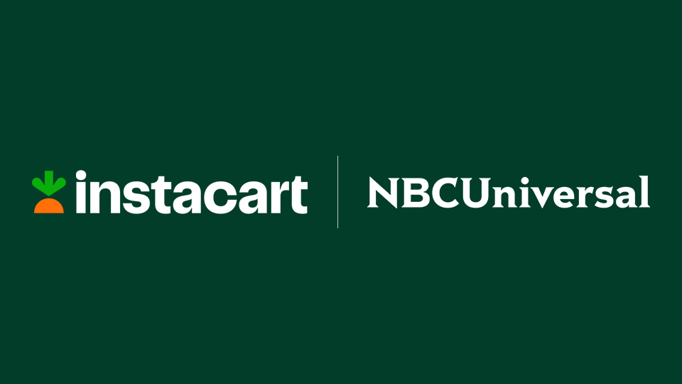 NBCUniversal and Instacart Expand Strategic Partnership To Open Up Audience-Based Advertising Opportunities for CPG Brands