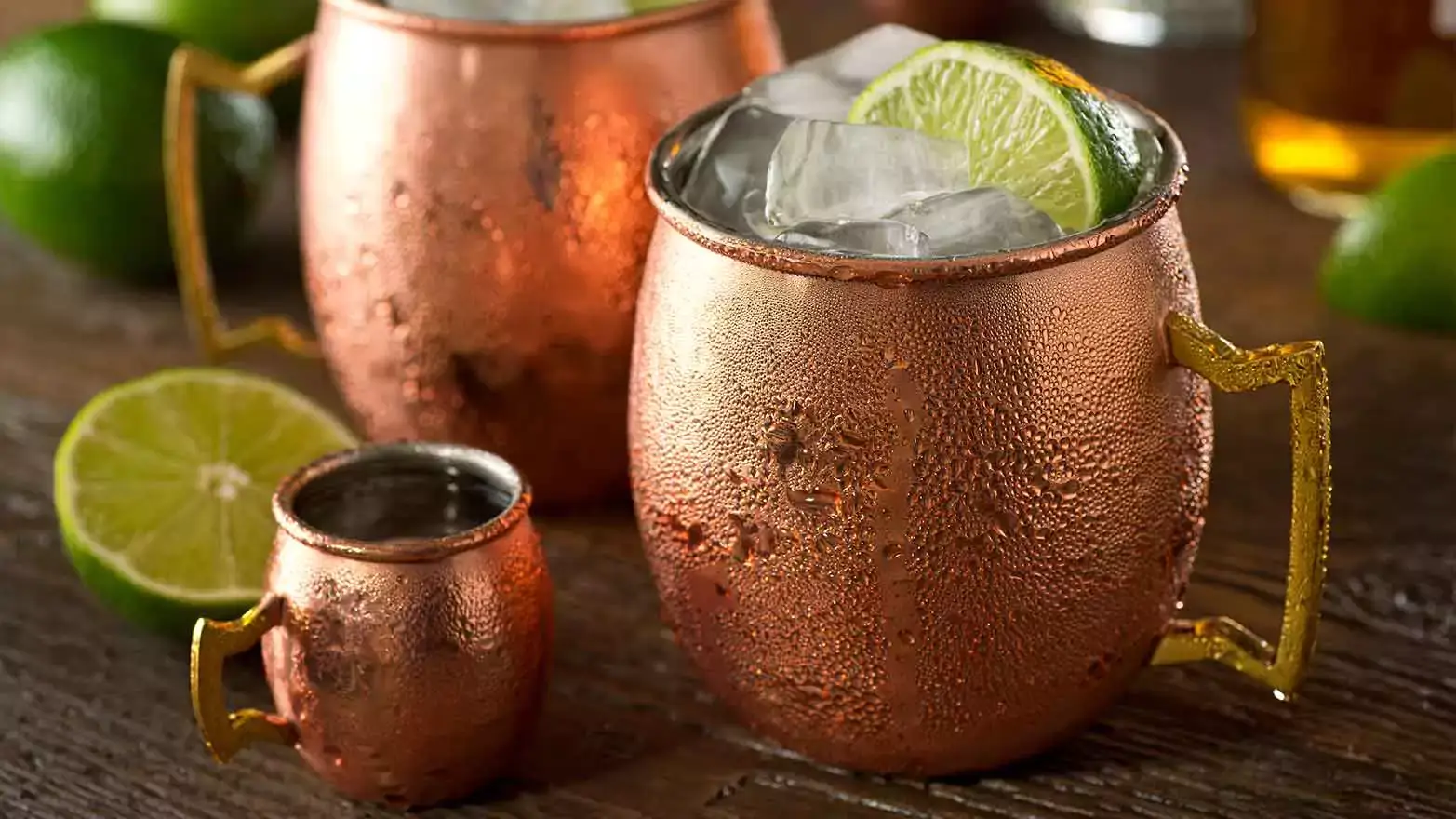 Moscow mule for Labor Day party