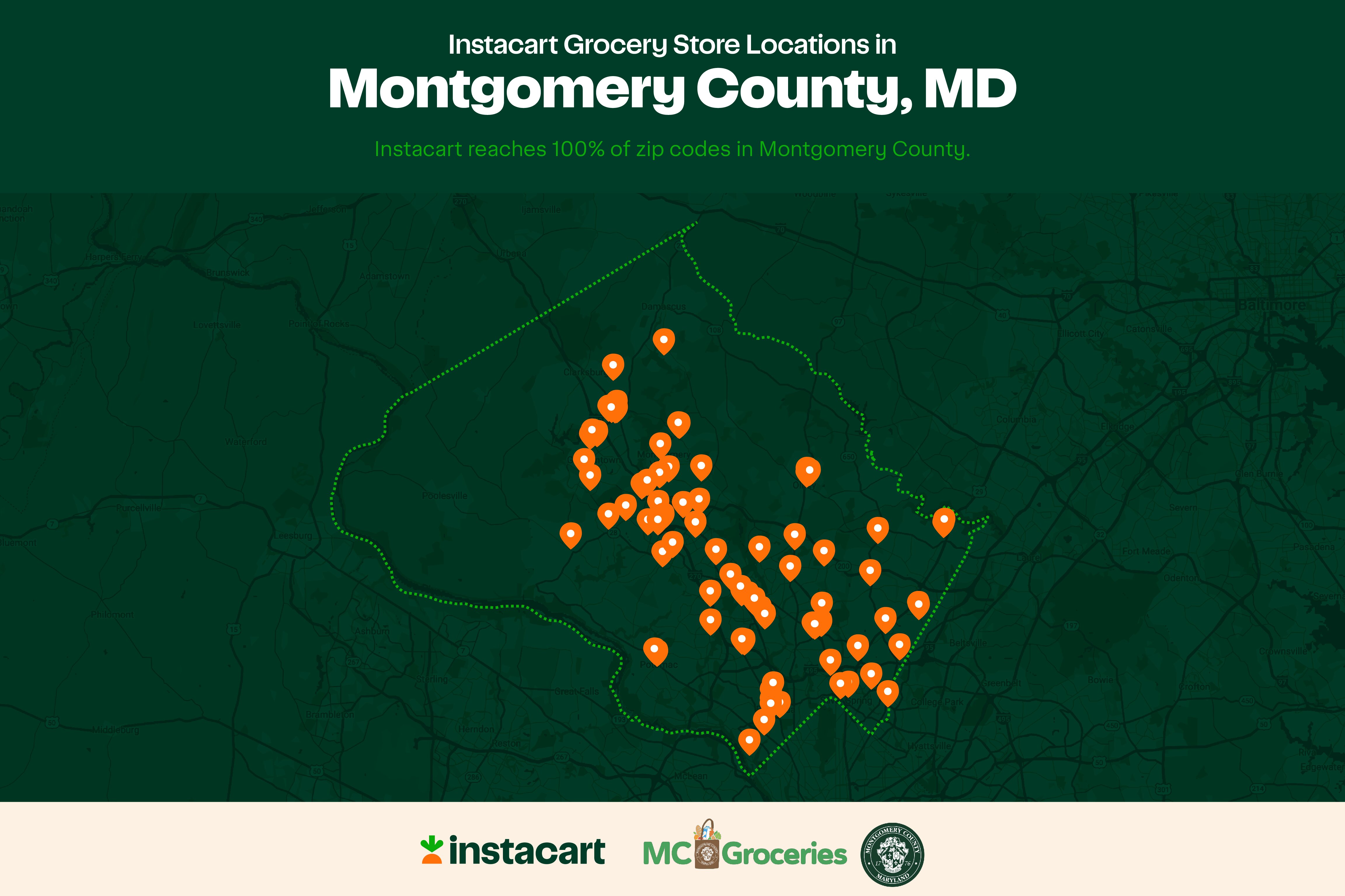 Pioneering Food Access Solutions: Instacart Partners with Montgomery County to Support Hundreds of Families & Combat Childhood Hunger