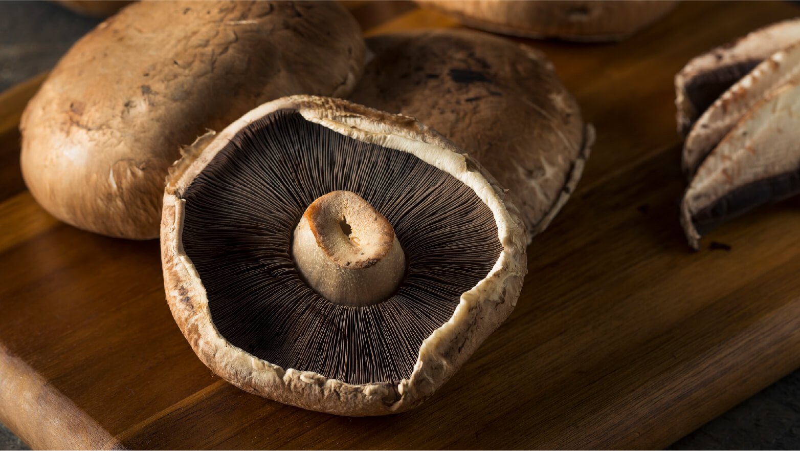 Portobello mushrooms