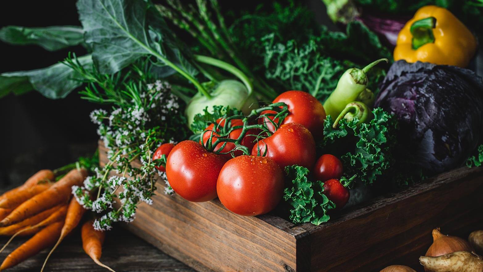 Fresh produce for Costco meal prep