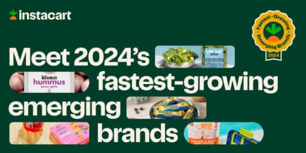 Instacart Celebrates the Fastest Growing Emerging Brands List 