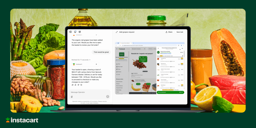 Ordering Groceries With an AI Agent, Like OpenAI’s Operator