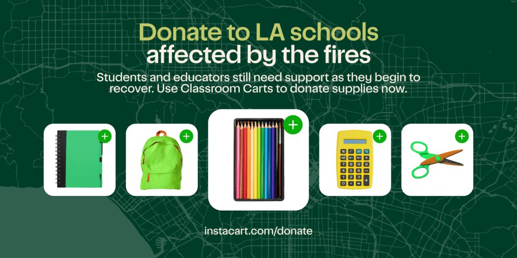 Classroom Carts: Supporting LA Schools Impacted by Wildfires 