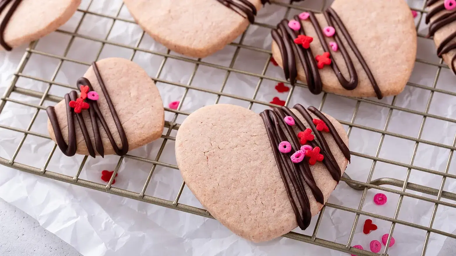 Galentine’s Day cookies.