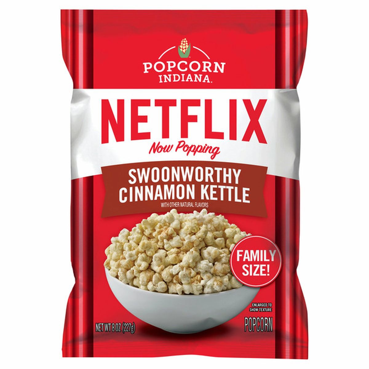 Popcorn Indiana Netflix Swoonworthy Cinnamon Kettle Popcorn (8 oz ...