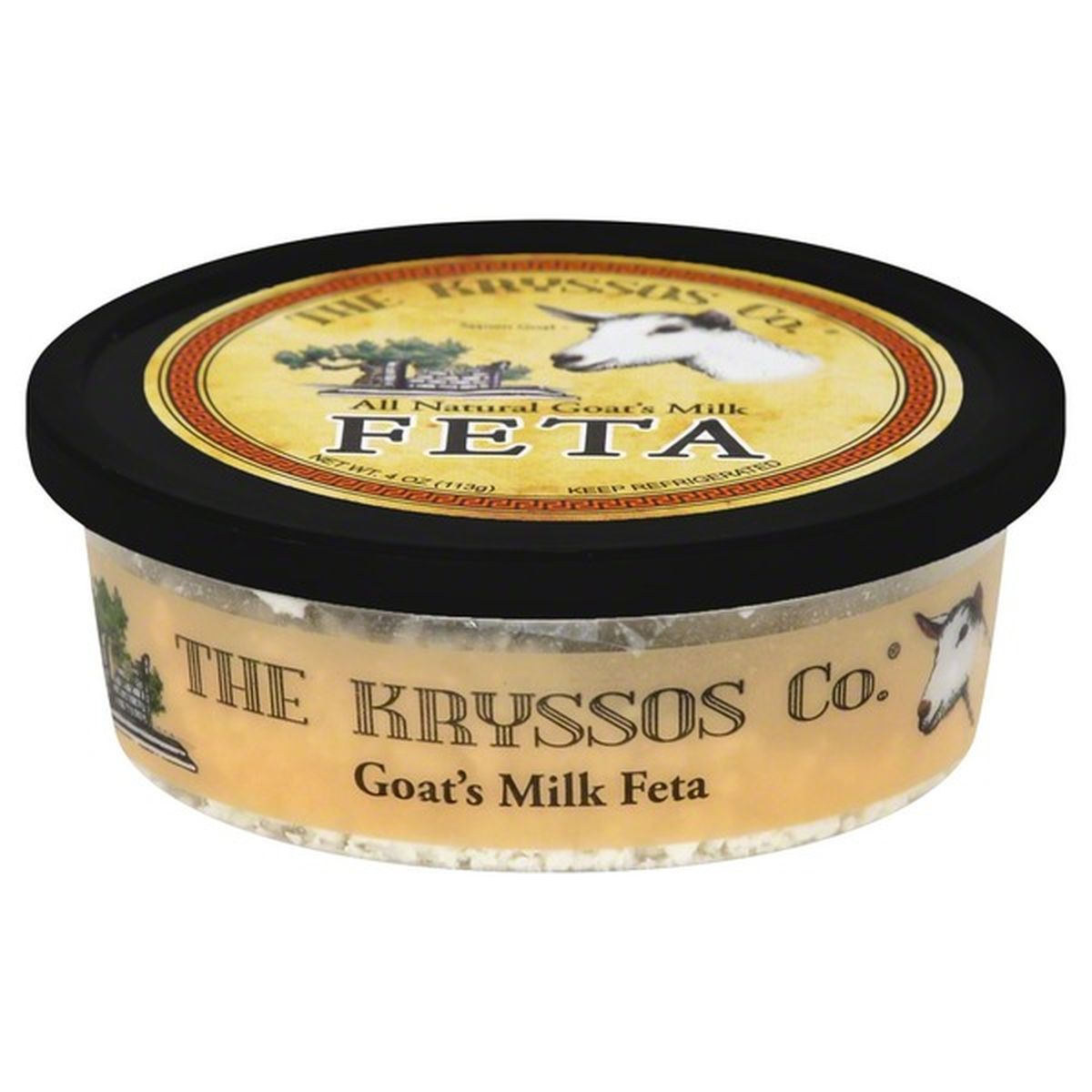 Kryssos Cheese, Goat's Milk Feta (4 Oz) Delivery Or Pickup Near Me ...