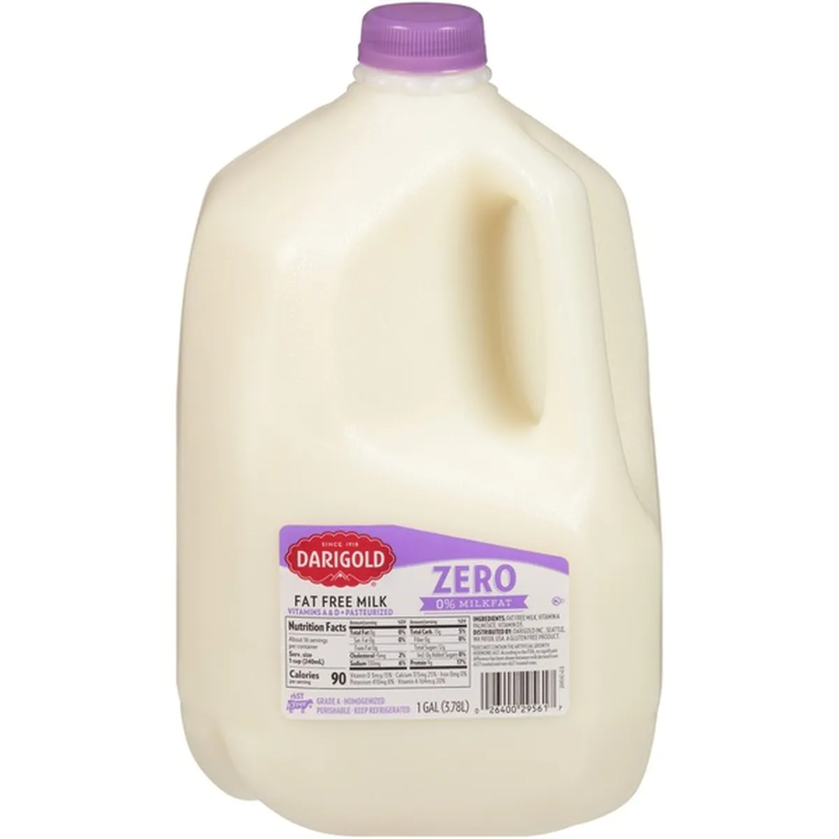 Darigold Milk Zero Fat Free 0 Milkfat 1 Gal Delivery Or Pickup