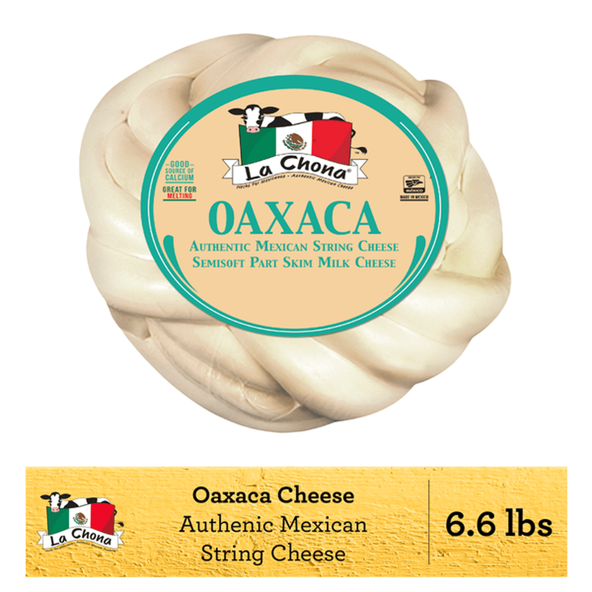 La Chona Oaxaca Authentic Mexican String Cheese (6.6 lb) Delivery or ...