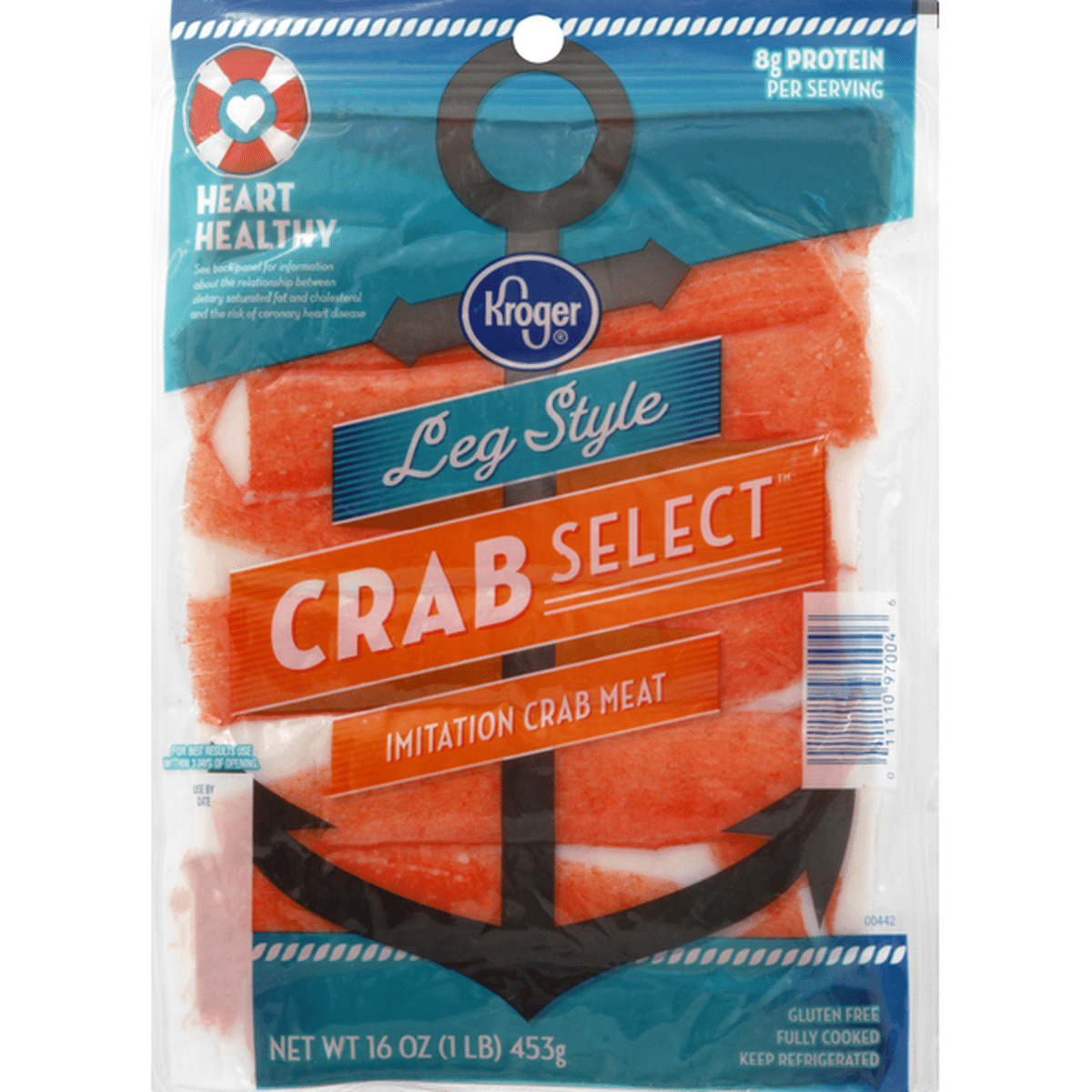 Kroger Crab Meat Imitation Leg Style 16 Oz Delivery Or Pickup Near Me Instacart 8208