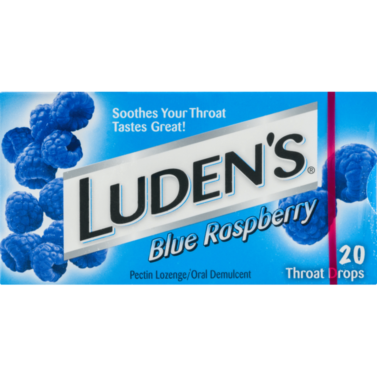 Luden s Throat Drops Blue Raspberry 20 ct Delivery or Pickup