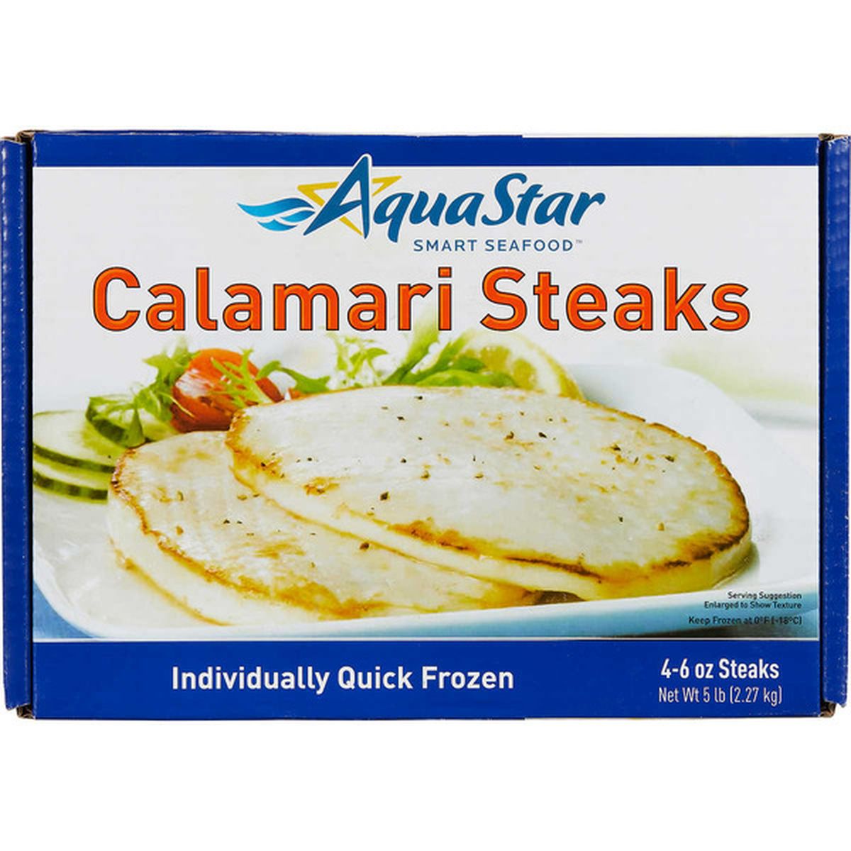 Aqua Star Wild Caught Calamari Steaks