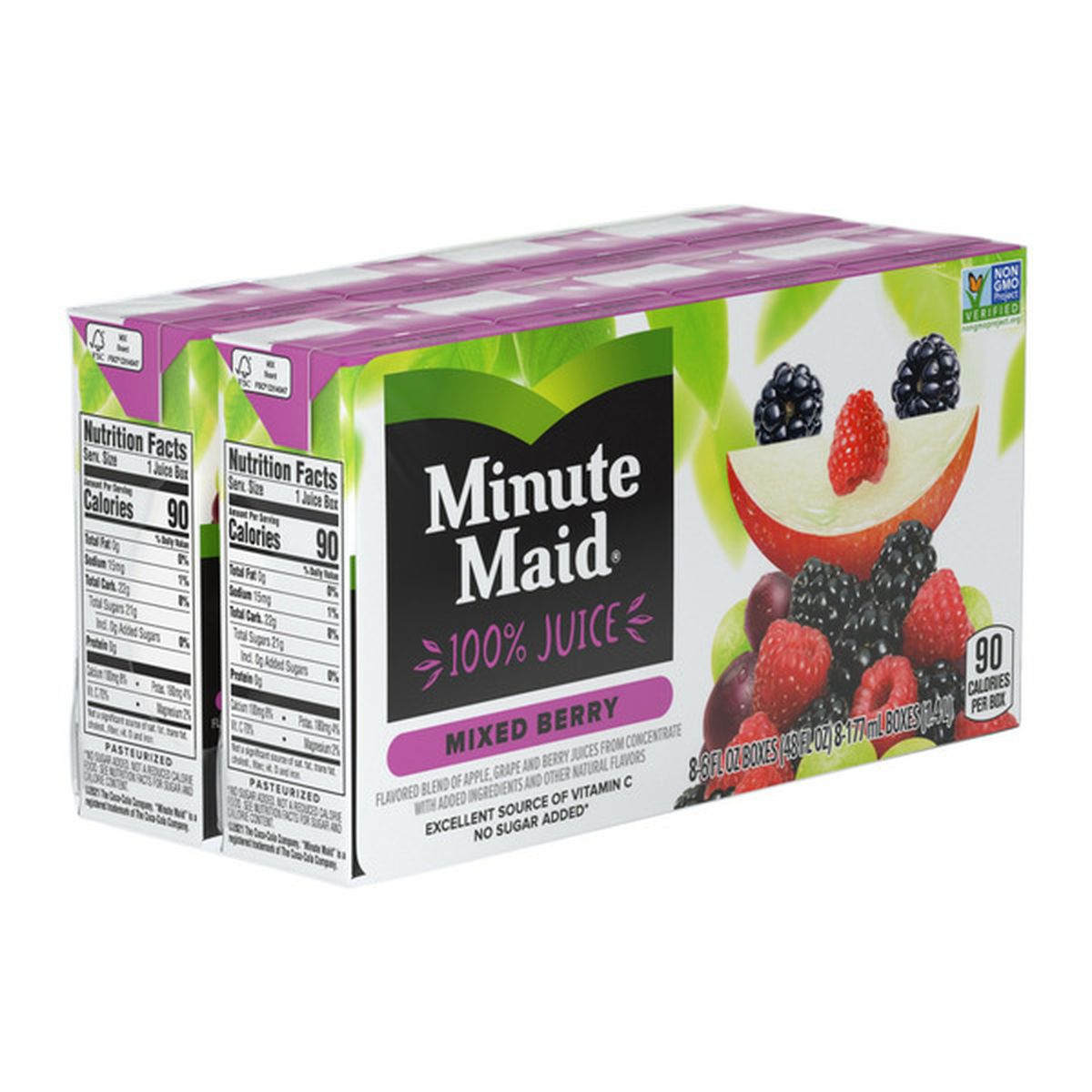 Minute Maid Mixed Berry Juice Fruit Juice Drinks Fl Oz