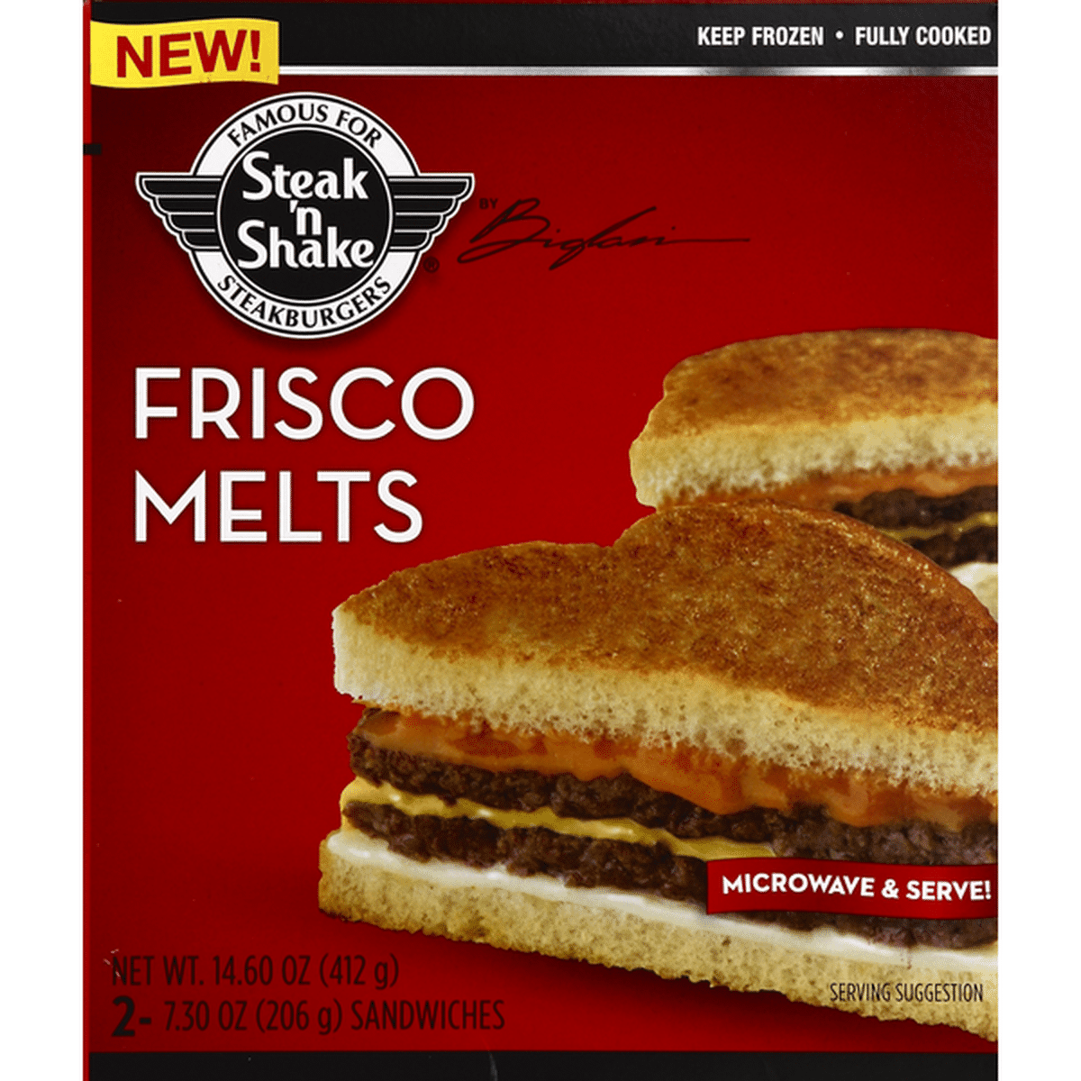 Steak ‘n Shake Frisco Melts 73 Oz Delivery Or Pickup Near Me Instacart 6156