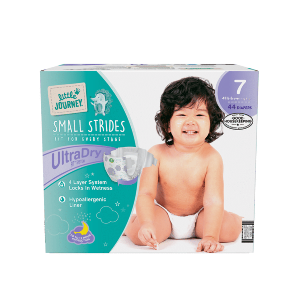 Aldi Little Journeys Premium Baby Diapers, Size 7 (44 ct) Delivery or  Pickup Near Me - Instacart