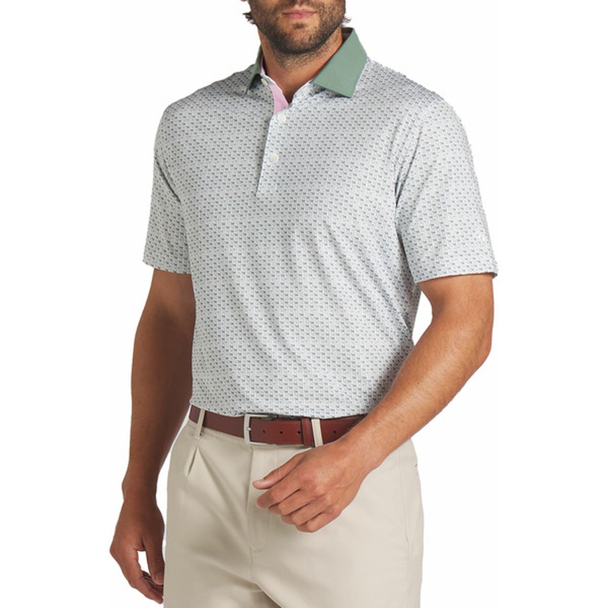 PUMA X Arnold Palmer Men's MATTR Iced Tea Golf Polo Shirt, Medium ...