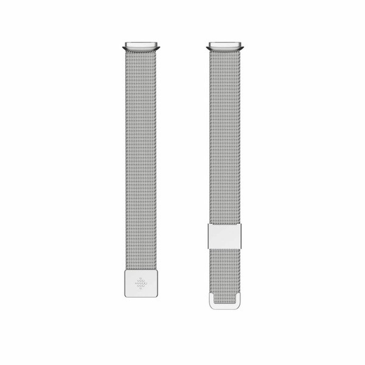 Fitbit Stainless Steel Luxe Metal Mesh Band - Platinum (1 each ...