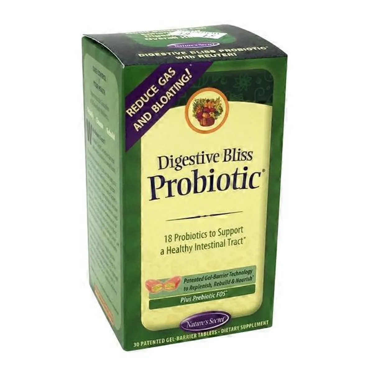 Nature's Secret Digestive Bliss Probiotic 18 Probiotics to Support a ...