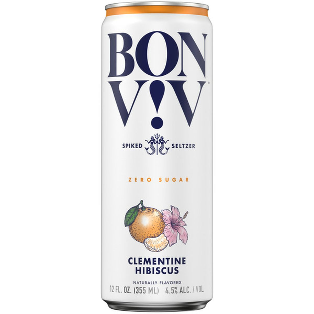 Bon Viv Hard Seltzer Clementine Hibiscus, Can (12 fl oz) Delivery or 