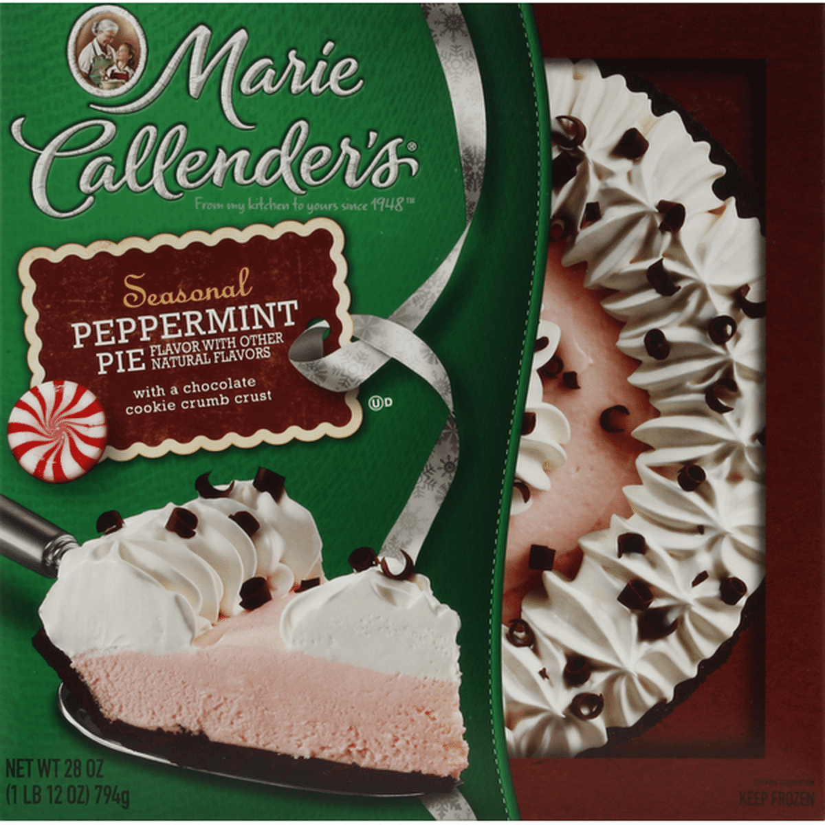 Marie Callender's Pie, Peppermint, Seasonal (28 oz) Delivery or Pickup