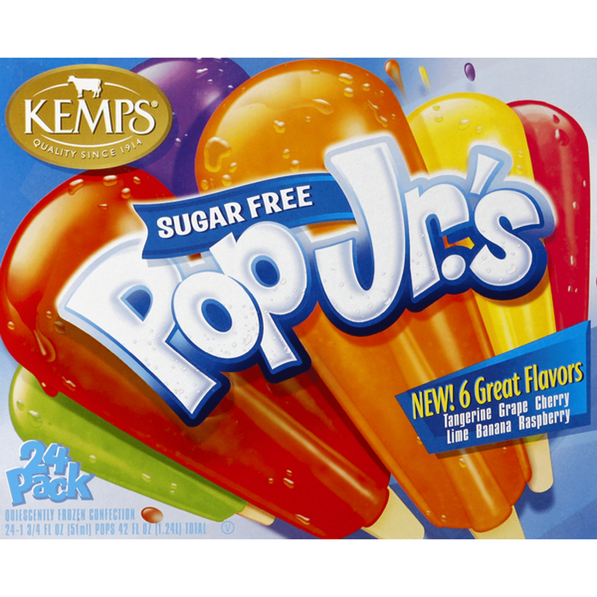 Kemps Pop Jr's, Sugar Free (1.75 fl oz) Delivery or Pickup Near Me ...