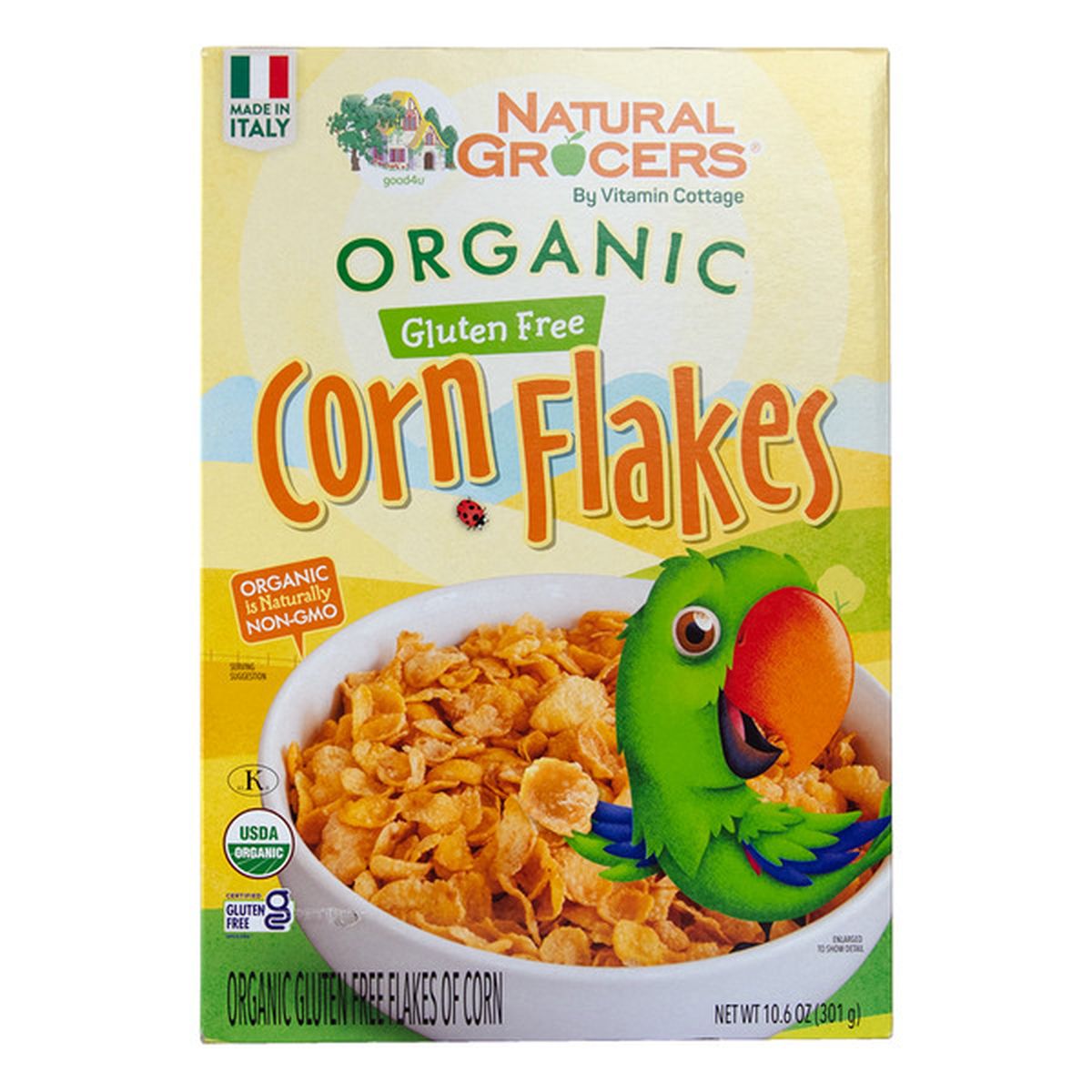 Natural Grocers Organic Gluten Free Corn Cereal Flakes (10.6 oz ...