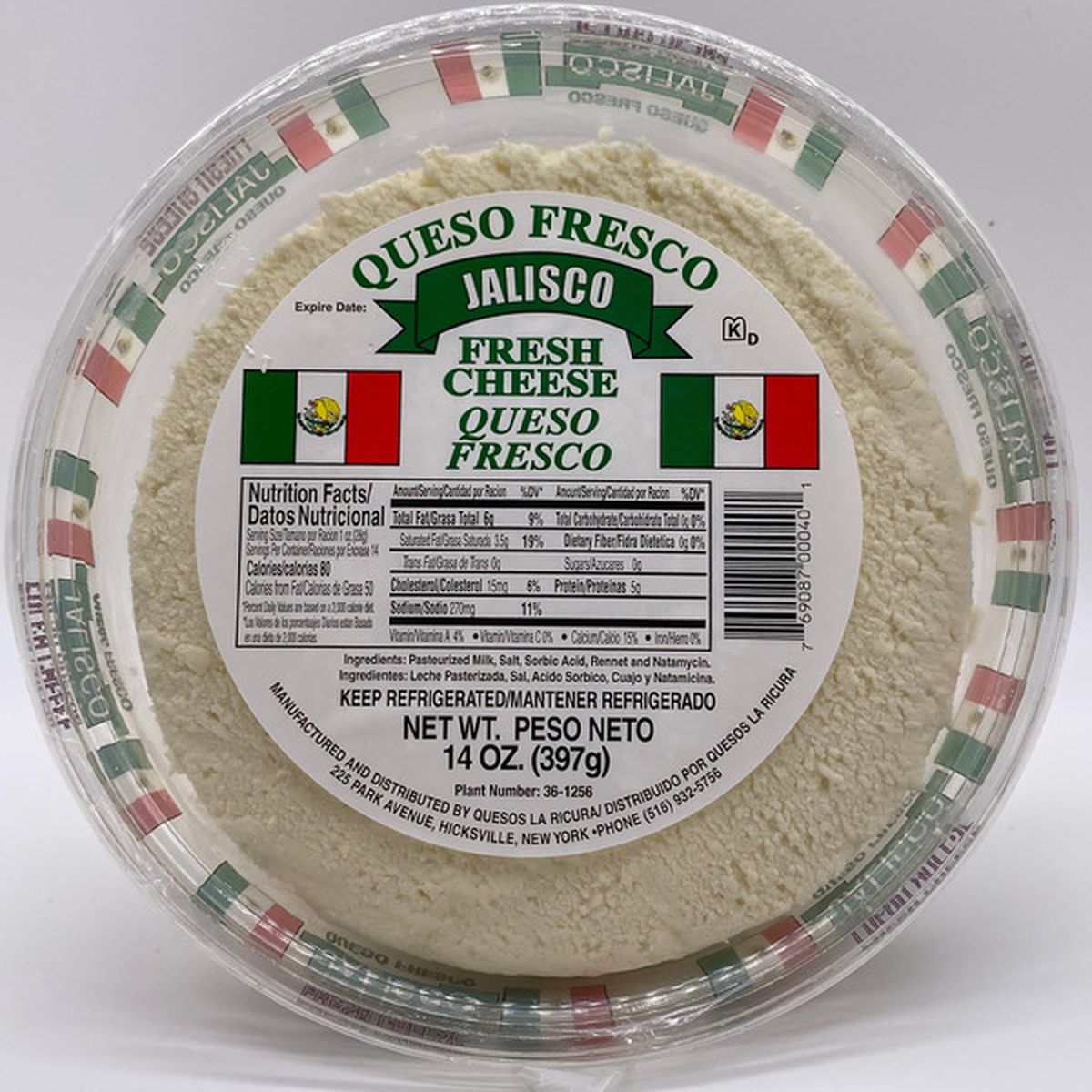 Quesos La Ricura Jalisco Cheese (14 oz) Delivery or Pickup Near Me ...