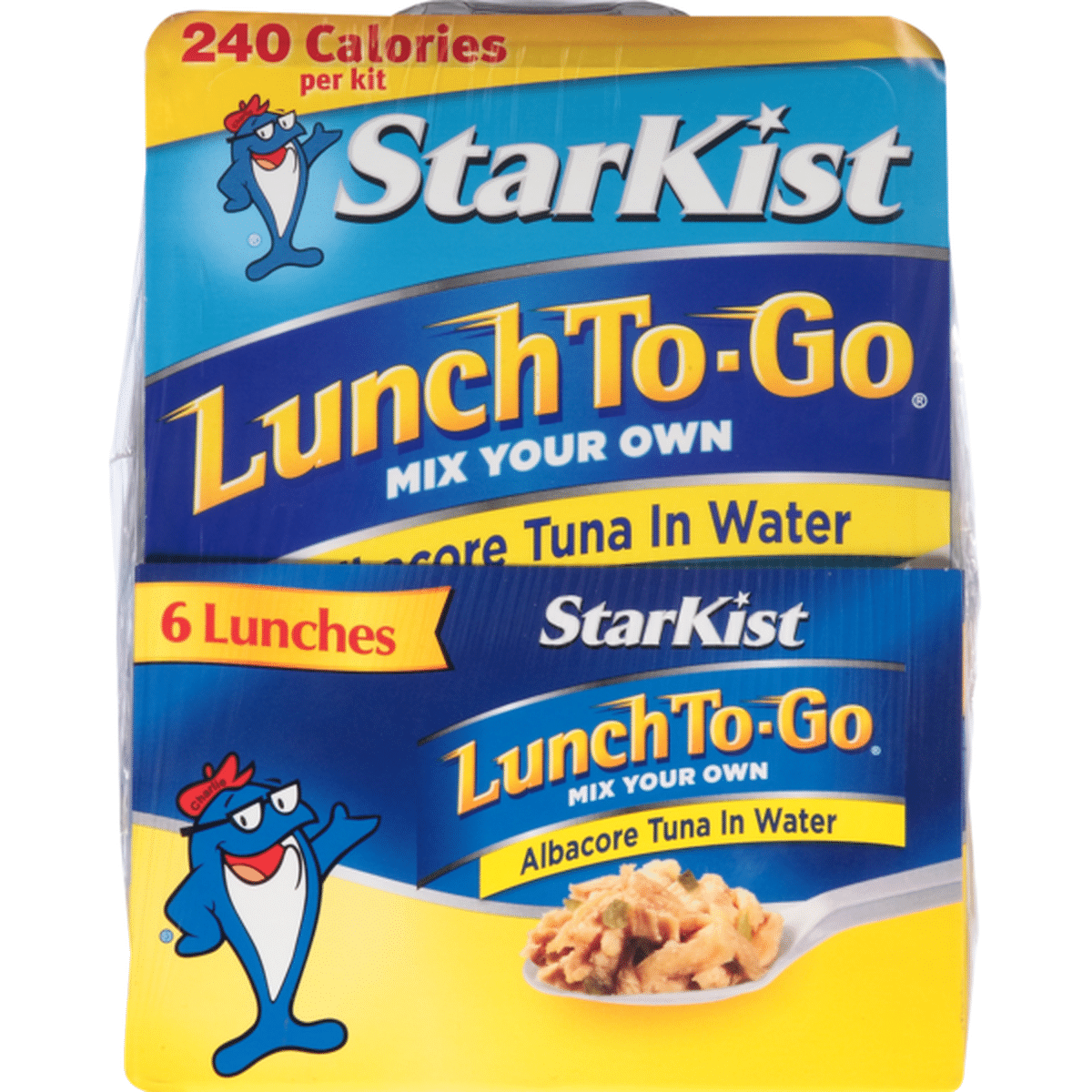 Starkist Lunch To Go Mix Your Own Kit Albacore Tuna In Water