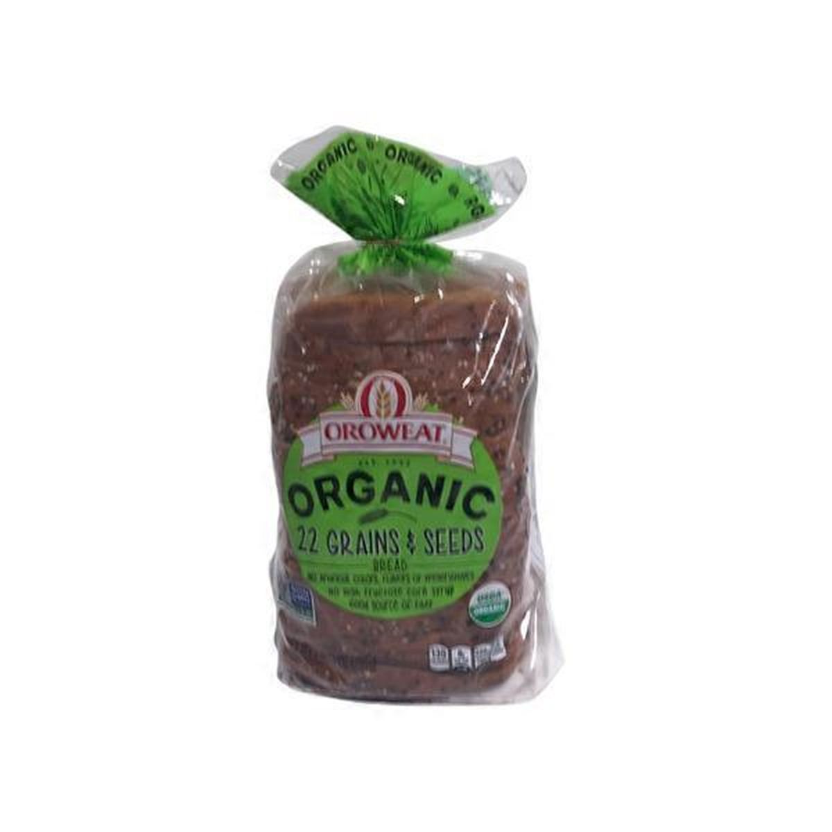 Oroweat Organic Grains Seed Thin Sliced Bread Oz Delivery Or