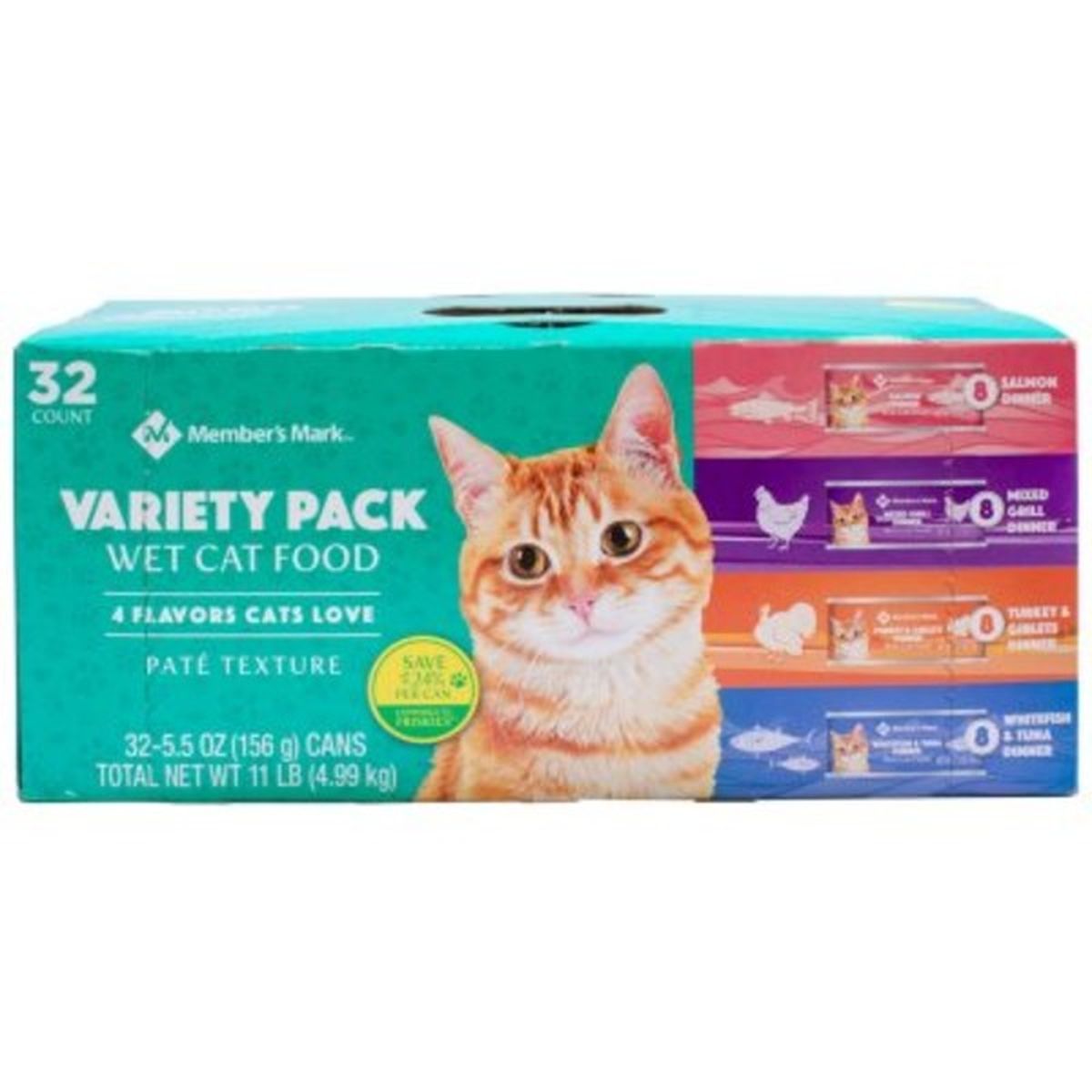 Member s Mark Wet Cat Food Variety Pack 5.5 oz Delivery or