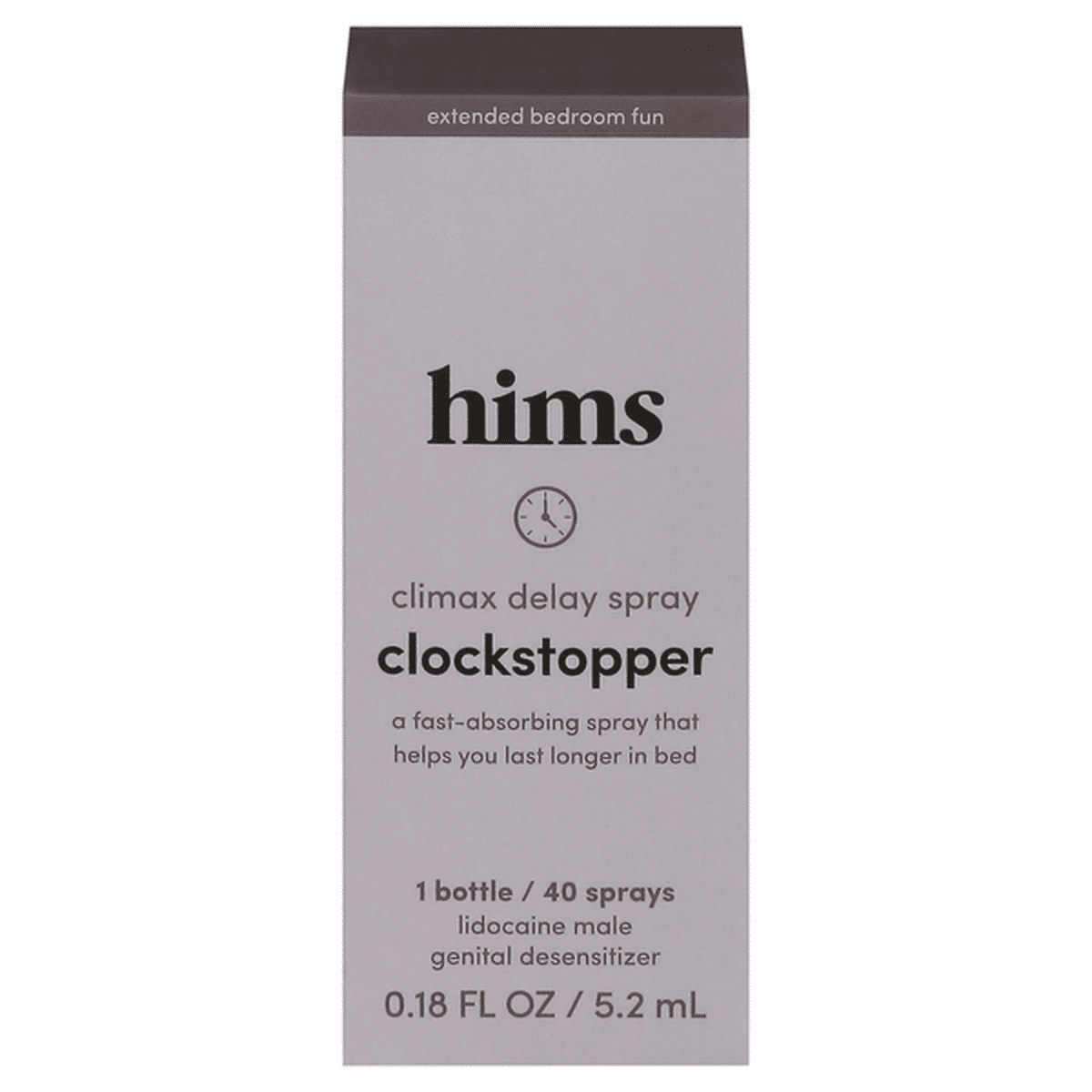 Hims Climax Delay Spray, Clockstopper (0.18 fl oz) Delivery or Pickup Near  Me - Instacart