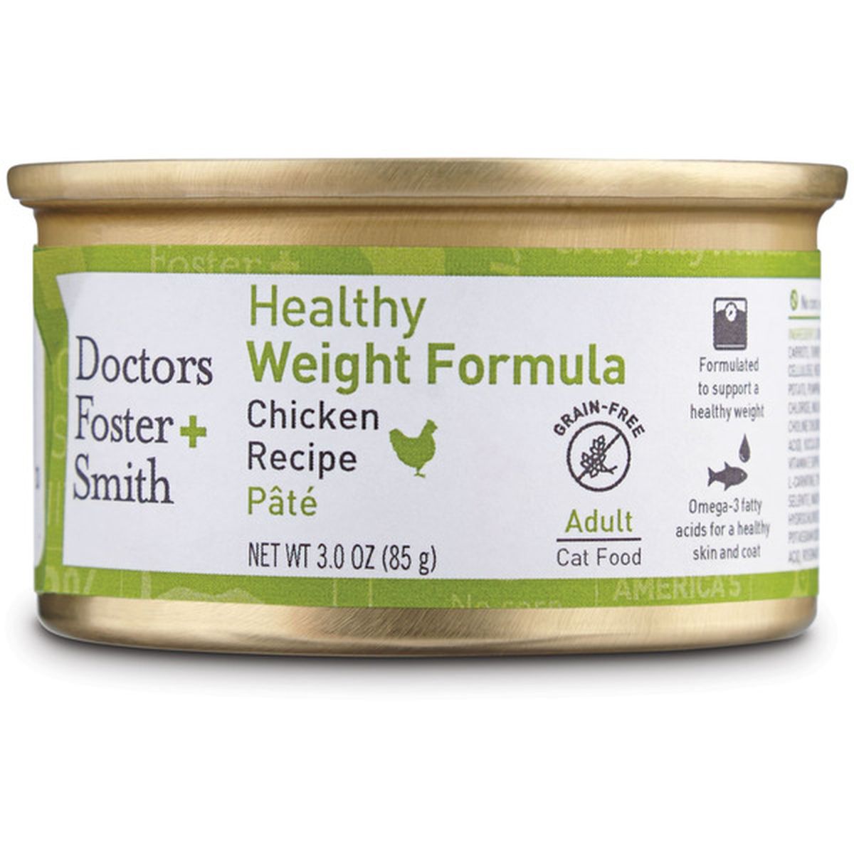 Doctors Foster + Smith Healthy Weight Formula Chicken Recipe Adult Cat