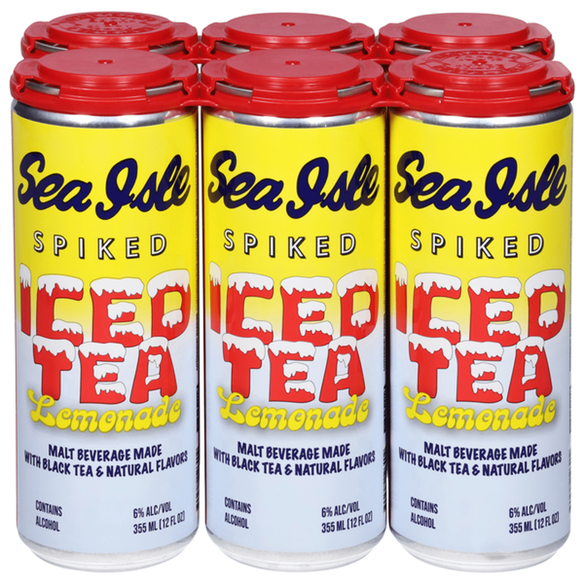 Sea Isle Spiked Iced Tea Malt Beverage Lemonade 12 Fl Oz Delivery Or Pickup Near Me Instacart 9027