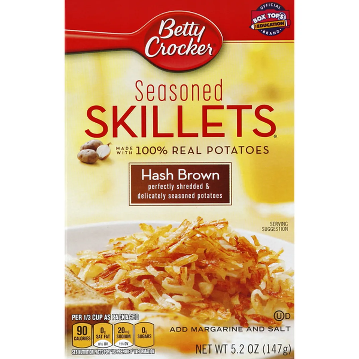 Betty Crocker Seasoned Skillets Hash Brown 52 Oz Delivery Or Pickup Near Me Instacart 4630