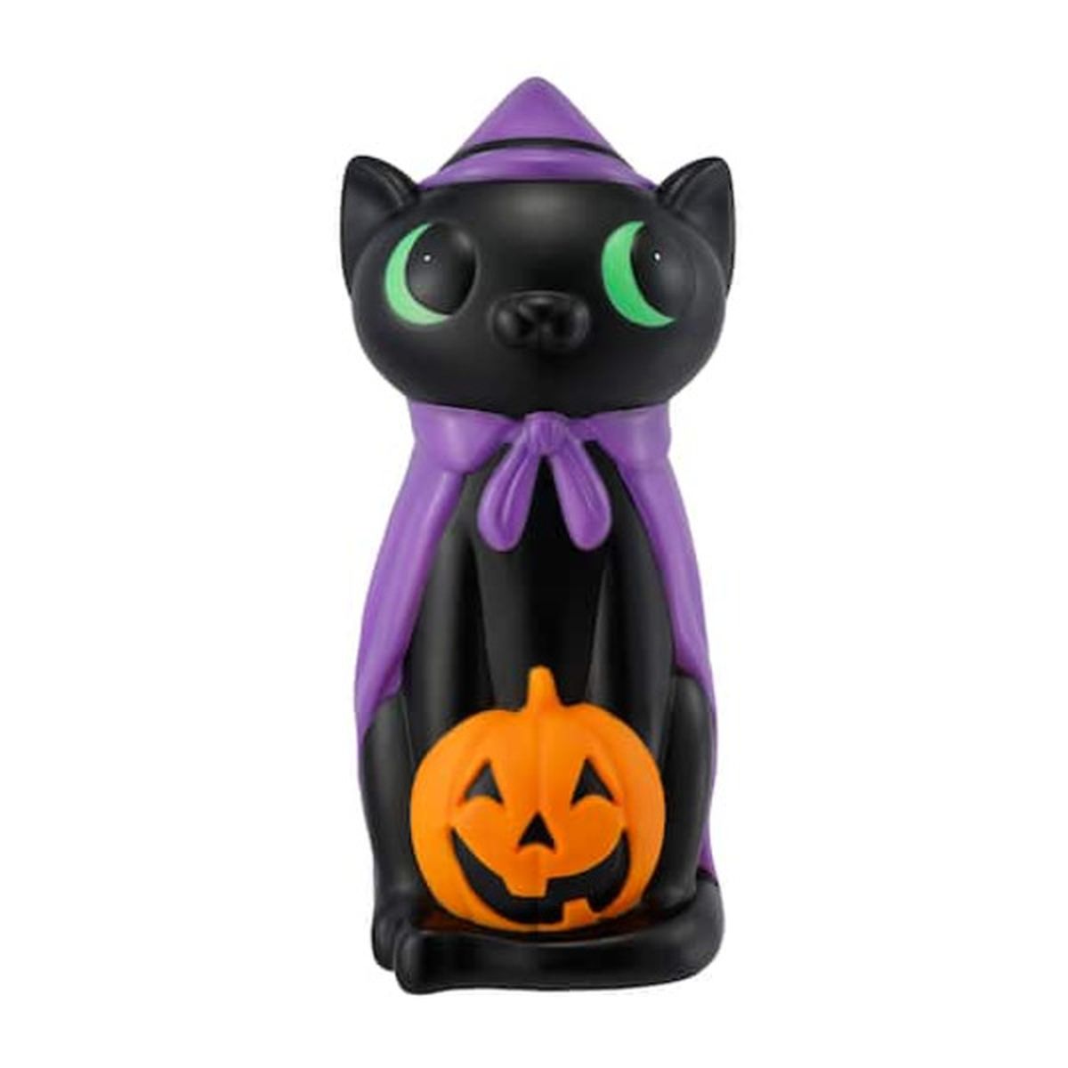 Blow mold cat shops with pumpkin brand new Ashland home light up cat