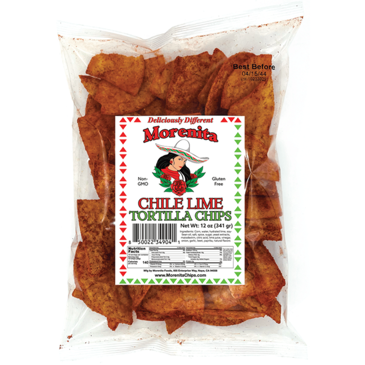 Morenita Chile Lime Tortilla Chips (12 oz) Delivery or Pickup Near Me -  Instacart