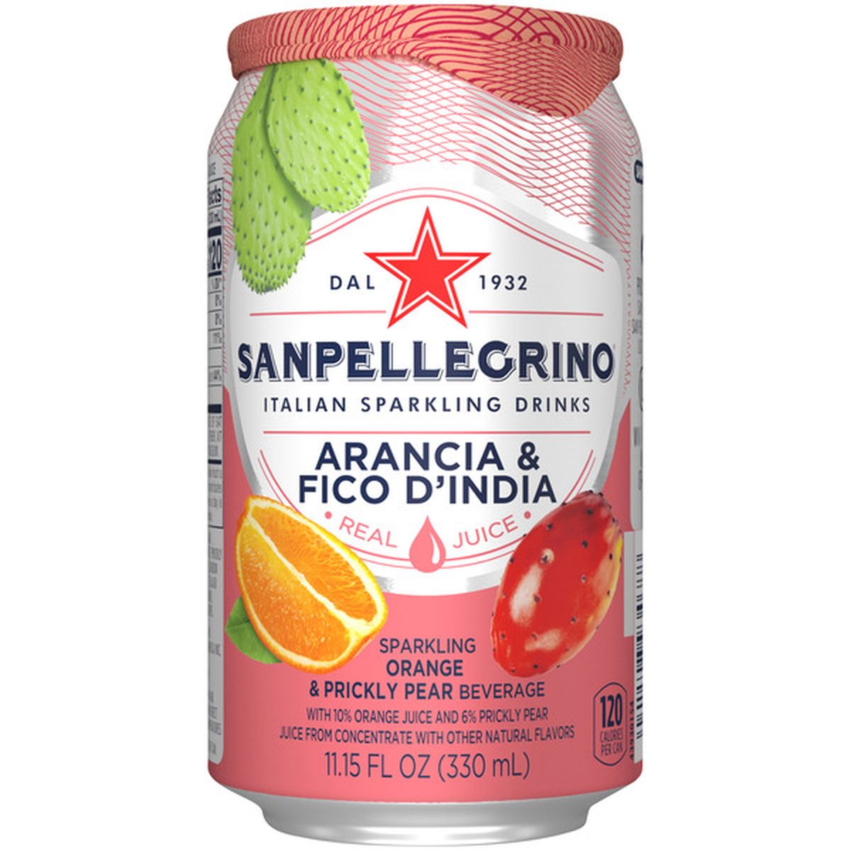 San Pellegrino Prickly Pear And Orange Italian Sparkling Drinks 11 158