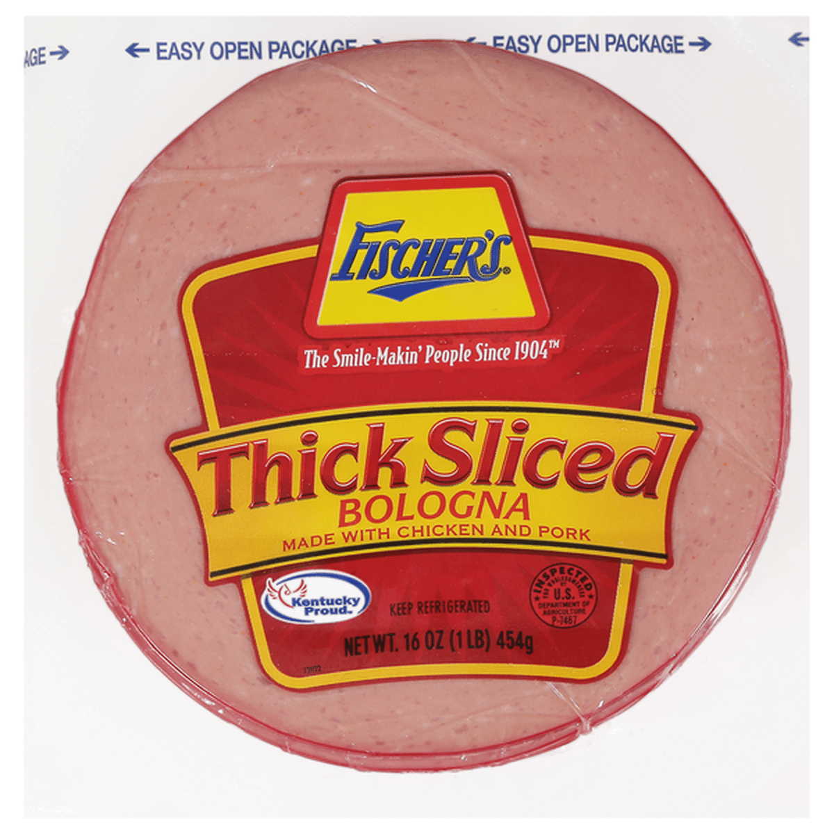 Fischers Bologna Thick Sliced 16 Oz Delivery Or Pickup Near Me