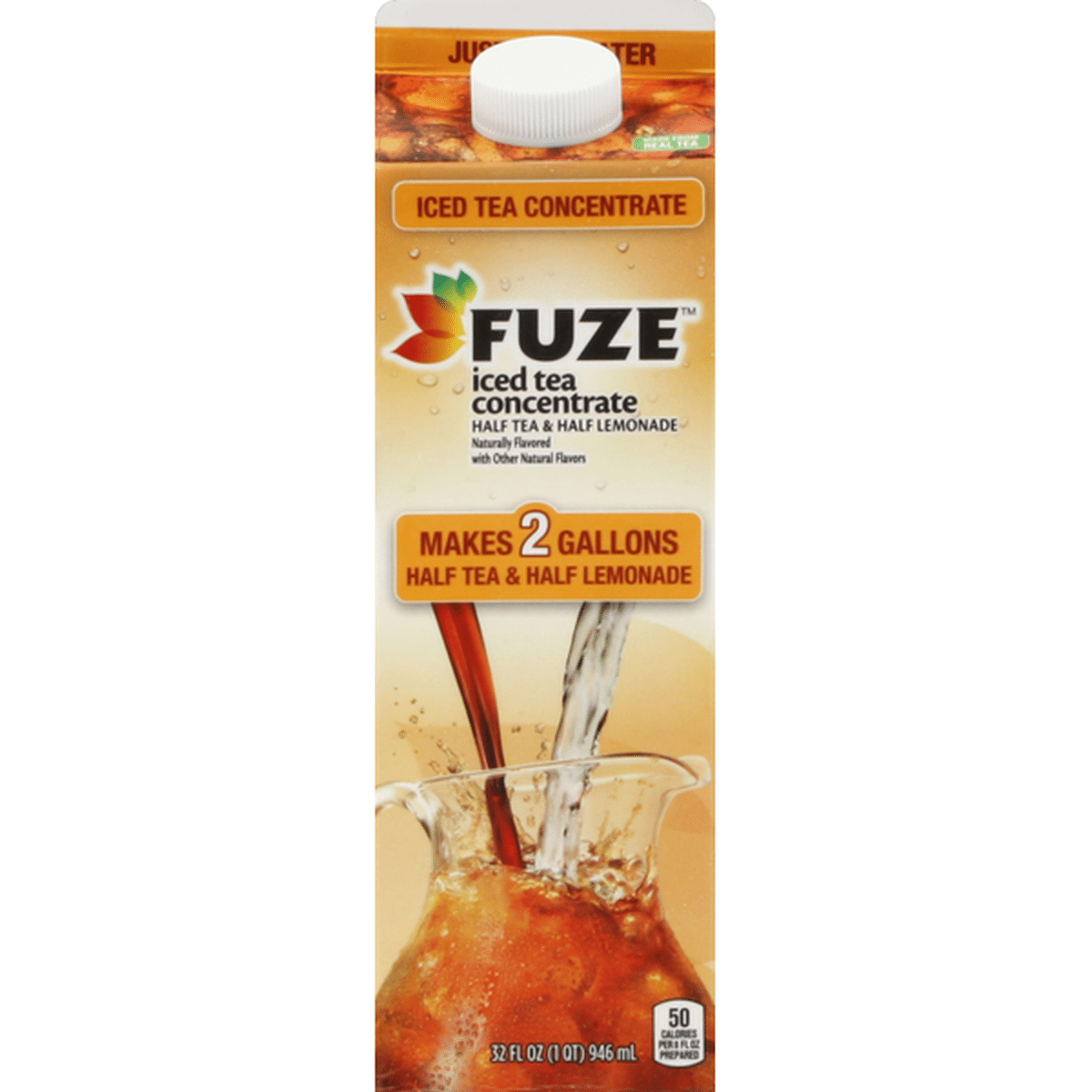 Fuze Iced Tea Concentrate Half Tea Half Lemonade Oz Delivery Or