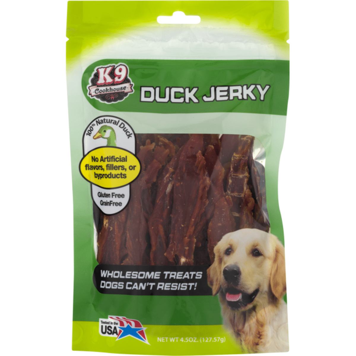 K9 Cookhouse Jerky, Duck (4.5 oz) Delivery or Pickup Near Me - Instacart