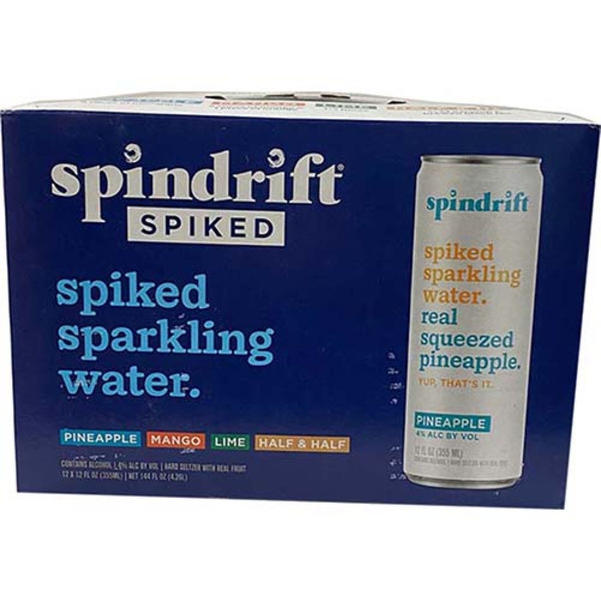 Spindrift Spiked Seltzers (12 fl oz) Delivery or Pickup Near Me - Instacart